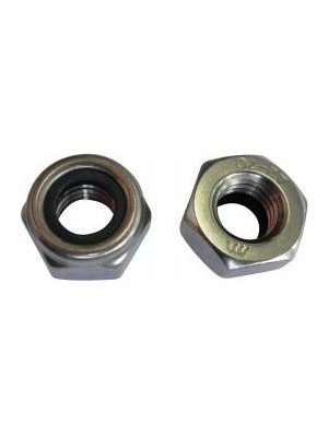 Marintek M10 Altı Köşe Fiberli Somun Paslanmaz Çelik 3 Adet