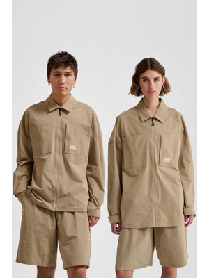 Sorona Loose Fermuarlı Sweatshırt