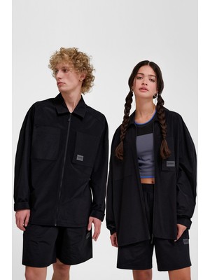 Sorona Loose Fermuarlı Sweatshırt