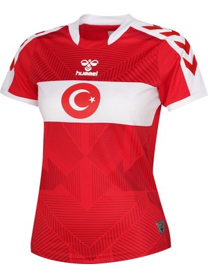 Hummel Türkiye Hentbol Milli Takım Forması 2025 - 2026 Kırmızı Renkli L Beden Kadın