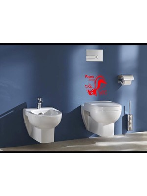 Wc Özel Sticker-Banyo Özel Sticker-Komik Özel Sticker-Ev Dekor