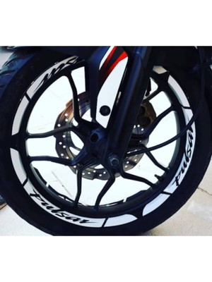 Yeni Özel  Motosiklet Jant Şeridi Ön Arka Takım Sağ-Sol/ön-Arka