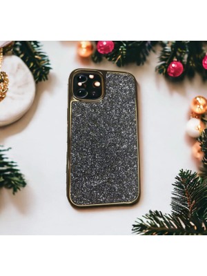 iPhone 13 Lüx Kristal Taşlı Kaliteli Telefon Kılıfı