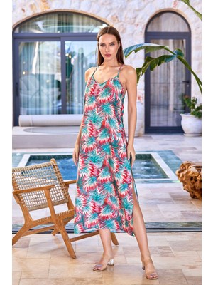 Cossy By Aqua Kadın 25522 Desenli Elbise