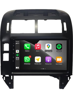 SmartGO Volkswagen Polo 2003-2009 6+64 GB Android Carplay Multimedya Sistemi Lüks Ekran  Wİ-Fİ (Yazılımsal)
