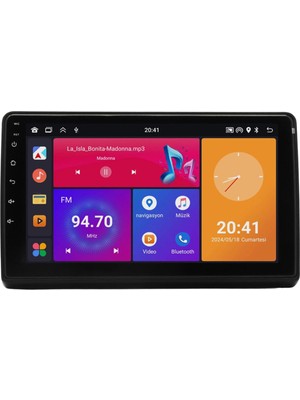 SmartGO Fiat Ducato Android Multimedya Sistemi (2007-2020) 6+64 GB Lüks Ekran  Wİ-Fİ (Yazılımsal)