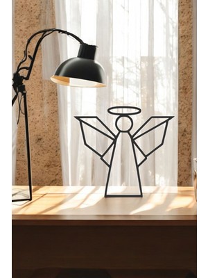 Melek Line Art Figür - Minimalist Dekor & Koleksiyon, Ev Dekoru, 3D Baskı