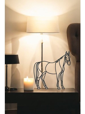 At Line Art Figür - Minimalist Dekor & Koleksiyon, Ev Dekoru, 3D Baskı