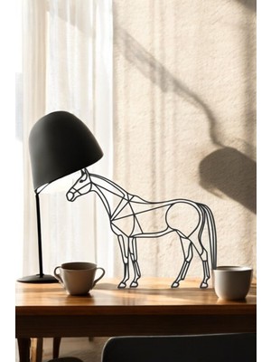 At Line Art Figür - Minimalist Dekor & Koleksiyon, Ev Dekoru, 3D Baskı