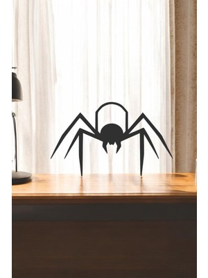 Örümcek Line Art Figür - Minimalist Dekor & Koleksiyon, Ev Dekoru, 3D Baskı