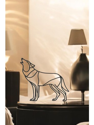 Kurt Line Art Figür - Minimalist Dekor & Koleksiyon, Ev Dekoru, 3D Baskı