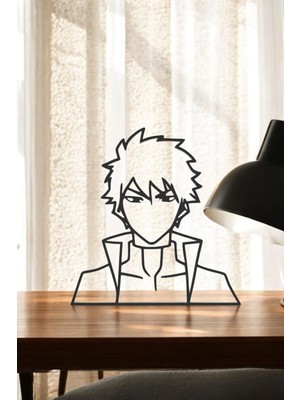 Anime Line Art Figür - Minimalist Dekor & Koleksiyon, Ev Dekoru, 3D Baskı