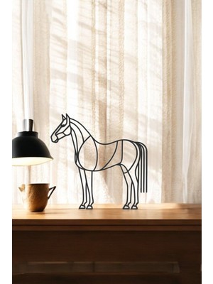 At Line Art Figür - Minimalist Dekor & Koleksiyon, Ev Dekoru, 3D Baskı