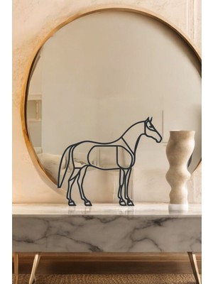 At Line Art Figür - Minimalist Dekor & Koleksiyon, Ev Dekoru, 3D Baskı
