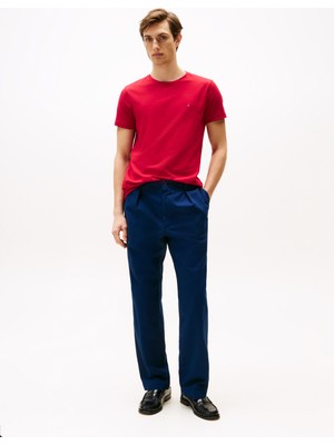 Tommy Hılfıger Stretch Slım Fıt Tee T-Shirt