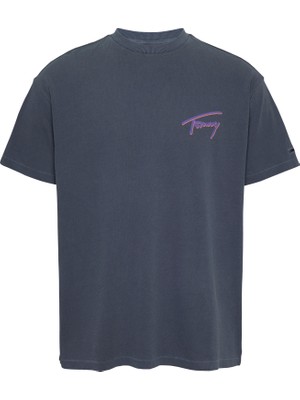 Tommy Hılfıger Tjm Rlx Faded Graphıc Tee Ext T-Shirt