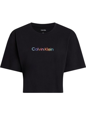 Calvın Kleın Cotton Boxy Crop Prıde Tee T-Shirt