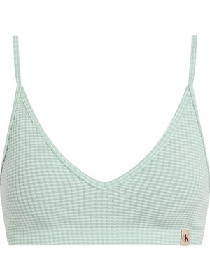 Calvın Kleın Waffle Texture Bralette Top Spor Sütyeni