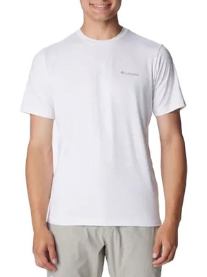 Columbia Tech Traıl Crew Erkek T-Shirt AO5545-100