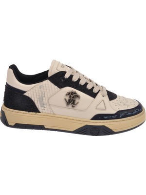 Roberto Cavalli Beyaz - Mavi Erkek Sneaker 27769