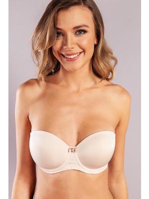 Gabrıella Balconette Foam Cup Bra, Konforlu ve Şık Sütyen, Strapless