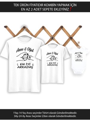 Anne Oğul En Iyi Arkadaş (Tek Ürün Fiyatıdır Kombin Yapmak Için En Az 2 Adet Sepete Ekleyiniz)