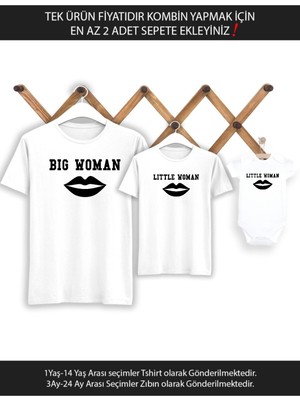 Big Little Woman Anne Kız(Tek Fiyatıdır Kombin Yapmak Için En Az 2 Adet Sepete Ekleyiniz)