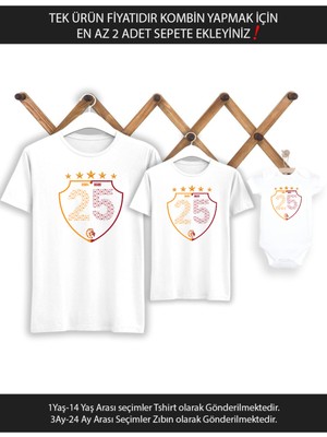 25 Şampiyonluk Shield Baba Oğul Kız Tek Ürün Fiyatıdır Kombin Yapmak Için En Az 2 Adet Sepete Ekle