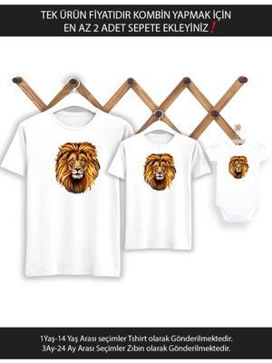 Baba Oğul Kız Aslan (Tek Ürün Fiyatıdır Kombin Yapmak Için En Az 2 Adet Sepete Ekleyiniz)