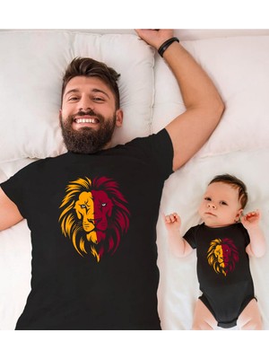 Sarı Kırmızı Leon Baba Oğul Kız Tek Ürün Fiyatıdır Kombin Yapmak Için En Az 2 Adet Sepete Ekleyiniz