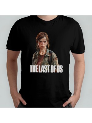 Pixxa The Last Of Us Unisex %100 Pamuklu Bisiklet Yaka T-Shirt Model 2