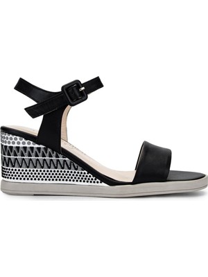 Tamer Tanca Kadın Hakiki Deri Siyah Topuklu Ayakkabı 33 1410 Bn Ayk Y25 Sıyah