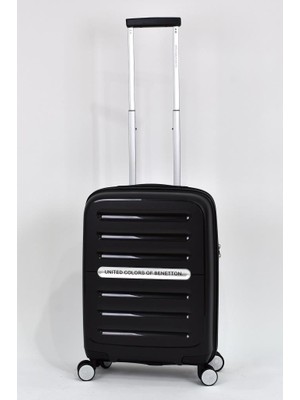 Benetton Kabin Boy %100 Polipropilen Valiz Siyah Bnt1000