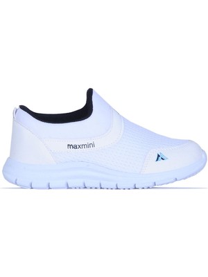Ayakcenter Maxmini Beyaz Bağsız Yazlık Kız Çocuk Spor Ayakkabı