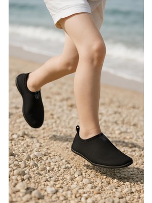 Black Deer Çocuk Deniz Ayakkabısı Hafif ve Nefes Alan Tekstil Malzeme ile Kaymaz Taban