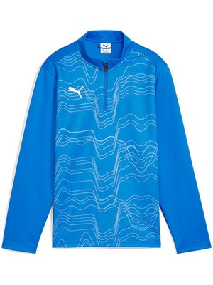 Puma Teamgoal Trg 1/4 Zip Top Gpc Erkek Futbol Antrenman Uzun Kollu Tişört 66006602 Beyaz
