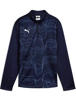 Puma Teamgoal Trg 1/4 Zip Top Gpc Erkek Futbol Antrenman Uzun Kollu Tişört 66006606 Renkli