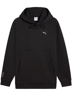 Puma Pumatech Relaxed Hoodie Erkek Günlük Sweatshirts 62968101 Siyah