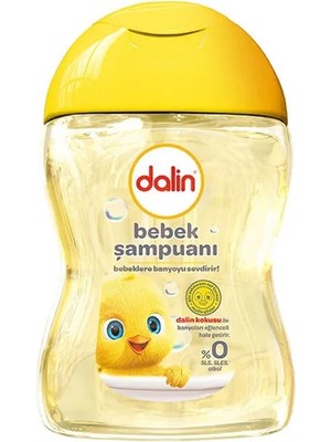 Dalin Bebek Şampuanı 100 ml - Alkol, Paraben, SLS ve Sabun İçermeyen, Göz Yakmayan ve Hipoalerjenik Saf Formül