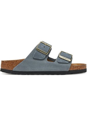 Birkenstock Arizona Leoi Kadın Terliği 1029253-20556 Gri