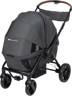Bebe Confort Helios Wagoon Tam Kapanabilen Tenteli Kompakt Ikiz Bebek Arabası Mineral Graphite