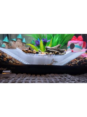 Akvaryum Için Balık Mağarası – Saklanma ve Üreme Alanı | 15X3X3 cm |  Beyaz Renkli