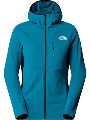 The north face W Summit Futurefleece Fz Hoodie Kadın Outdoor Ceketi NF0A5J8T6GO1 Mavi