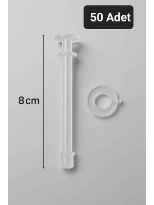 Upeka Gözlük Stand Burunluk Gözlük Askılığı Boy 8 cm 50 Adet