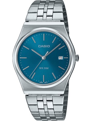 Casio Kol Saati MTP-B145D-2A2VDF Erkek Suya Dayanıklı Çelik Kordonlu Modern Tasarım