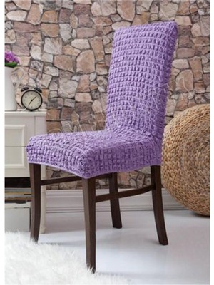 Tekli Bürümcük Lastikli Sandalye Örtüsü Standart