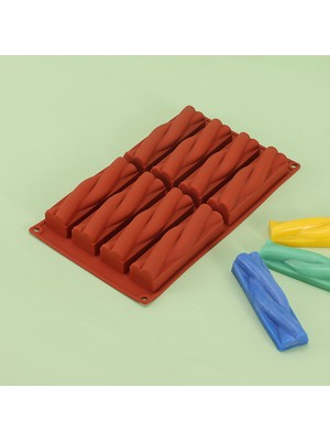 Pasta Kalıbı, Bisküvi Bar Kalıbı, Kek Kalıbı ve Mum Kalıbı Silikon Kalıp