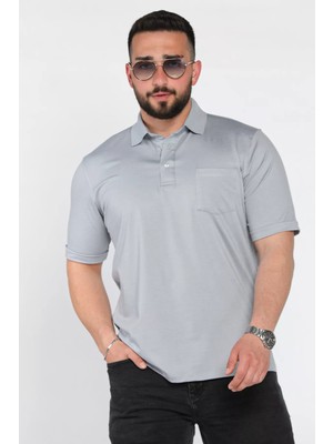 Mishar İtalia Polo Yaka Yarım Düğmeli Cepli Erkek Tişört P-00016829