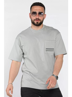 Mishar İtalia Erkek Cepli Bisiklet Yaka Tişört P-00016833