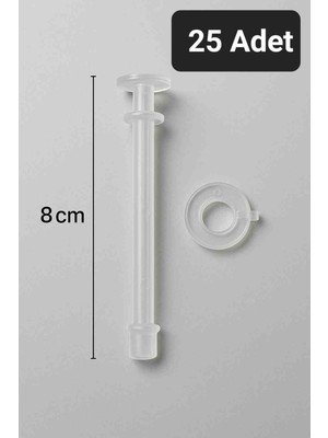 Upeka Gözlük Stand Burunluk Gözlük Askılığı Boy 8 cm 5upeka Gözlük Stand Burunluk Gözlük Askılığı Boy 8 cm  25 Adet